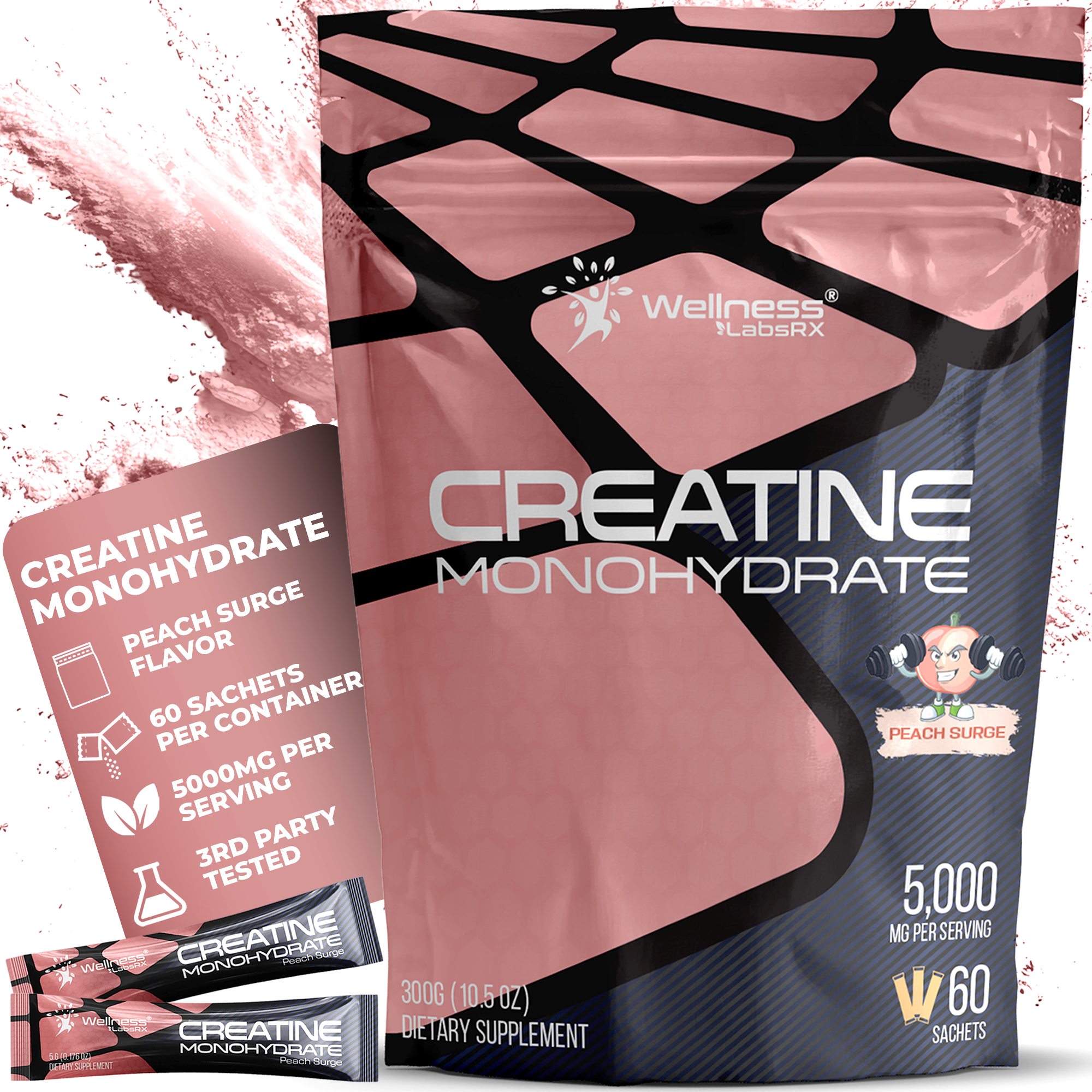 Créatine monohydrate * Sachet de 500 g | Greenweez Créatine monohydrate * Sachet de 500 g | Greenweez