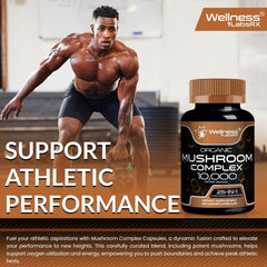 Mushroom Complex Supports Athletic Performance  Mushroom Complex Supports Athletic Performance