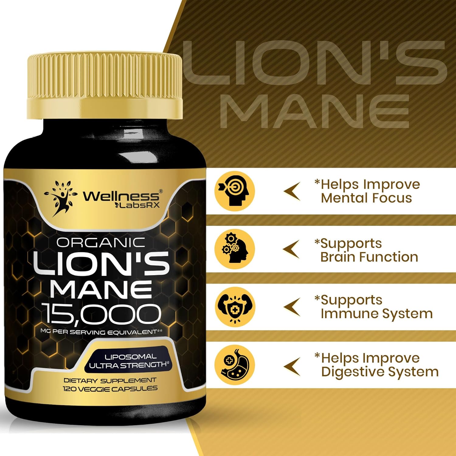 Benefits of Lion's Mane Mushroom Capsules Benefits of Lion's Mane Mushroom Capsules