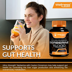Liposomal Berberine with Ceylon Cinnamon Capsules 15,000mg – 120 Capsules Liposomal Berberine with Ceylon Cinnamon Capsules 15,000mg – 120 Capsules