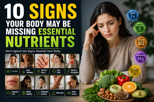 10 Signs Your Body May Be Missing Essential Nutrients