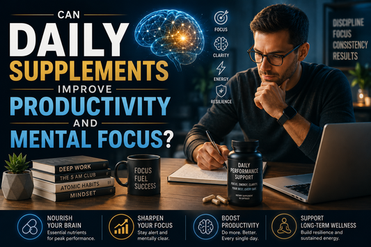 Can Daily Supplements Improve Productivity and Mental Focus?