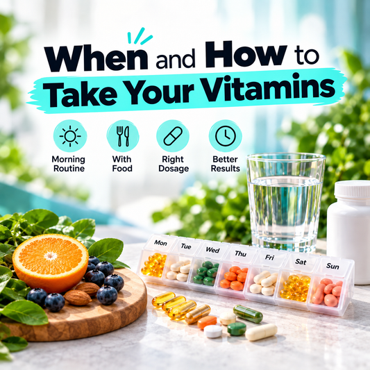 When and How to Take Your Vitamins?