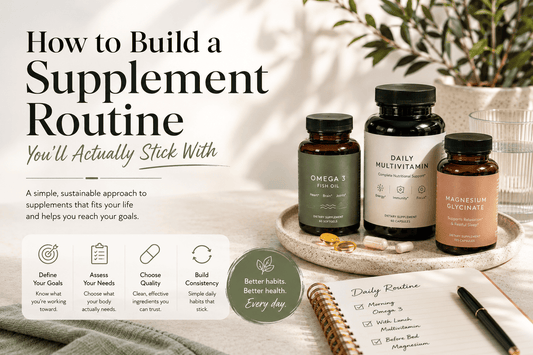 How to Build a Supplement Routine
