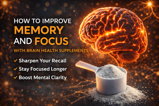How to Improve Memory and Focus with Brain Health Supplements