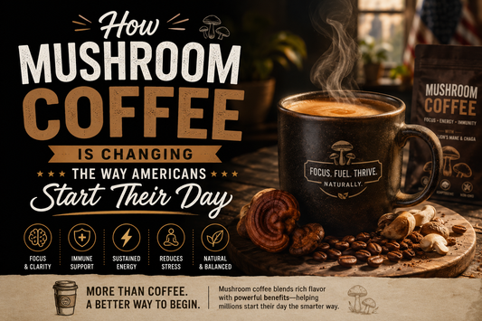 How Mushroom Coffee Is Changing the Way Americans Start Their Day