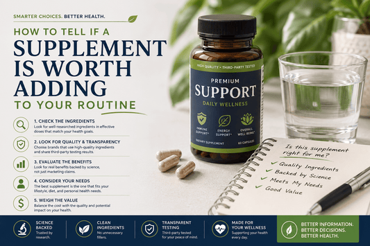 How to Tell If a Supplement Is Worth Adding to Your Routine