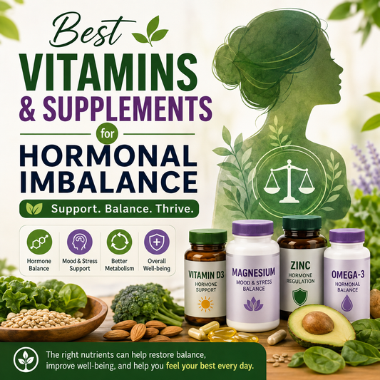 Best Vitamins and Supplements for Hormonal Imbalance