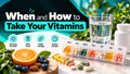 When and how to take your vitamins and supplements guide