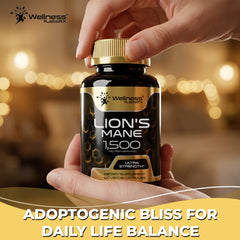 Lion's Mane Capsules, Mushroom Supplement for Focus and Immune - 120 Count