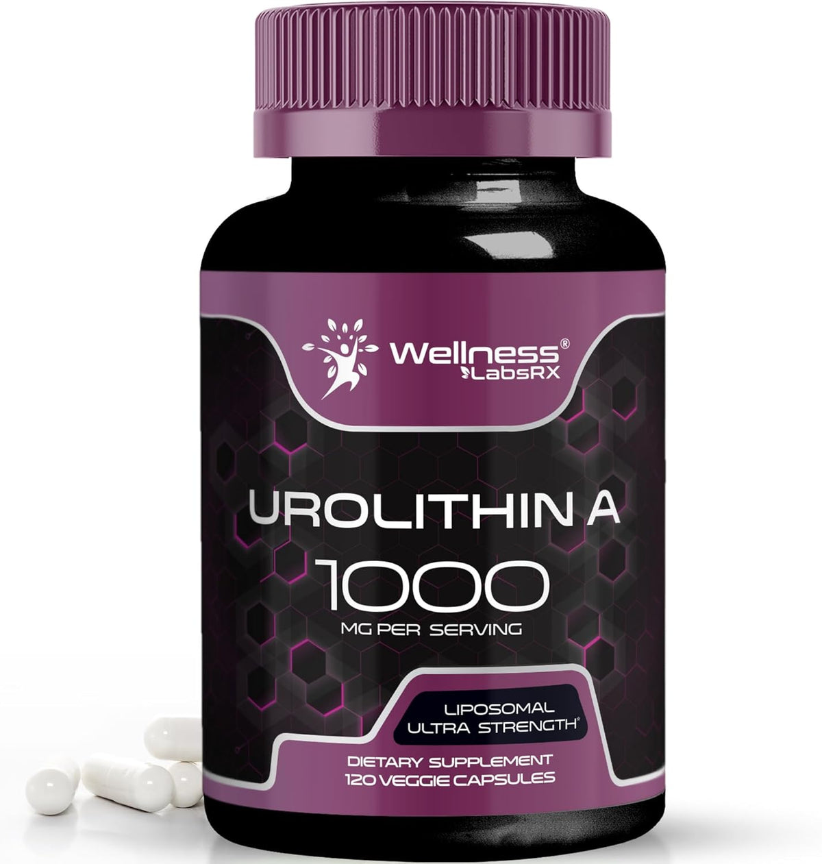 Liposomal Urolithin A Capsules - 1000 mg (120 Count)