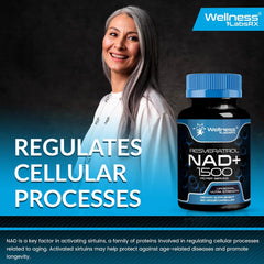 Liposomal NAD + Resveratrol 1500mg – 90 Capsules