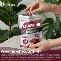 Liposomal Astaxanthin Supplement Softgels - 120 Count