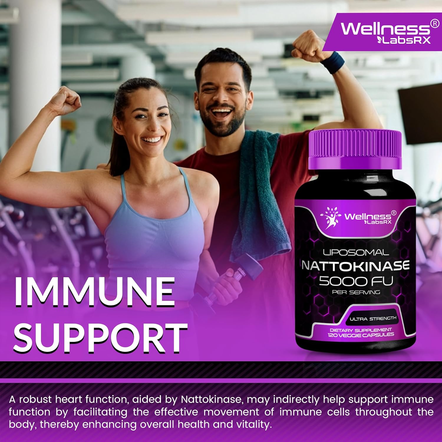 Liposomal Nattokinase for Immune Support