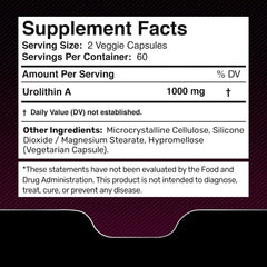 Liposomal Urolithin A Capsules - 1000 mg (120 Count)
