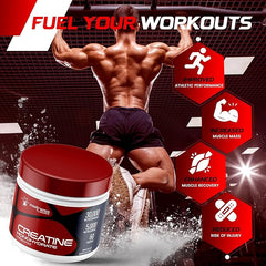 Pure Creatine Monohydrate | Unflavored Creatine Powder |WellnessLabsRx