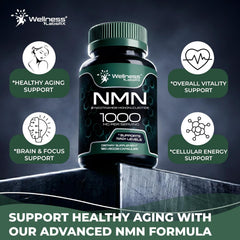 NMN Supplement 1000mg Pure Organic - 120 Count