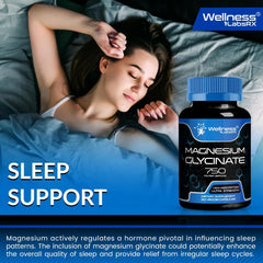 Magnesium Glycinate Capsules, Pure Complex, High Absorption Supplement - 120 Count
