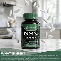 NMN Supplement 1000mg Pure Organic - 120 Count
