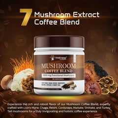 Keto-Friendly Organic Mushroom Coffee with Superfood Mushrooms