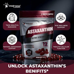Liposomal Astaxanthin Supplement Softgels - 120 Count