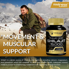 Shilajit Capsule for Muscular Support