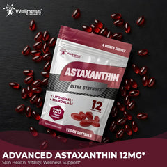 Liposomal Astaxanthin Supplement Softgels - 120 Count