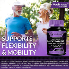 Glucosamine Chondroitin MSM, Joint Support, Back Pain, Knee Pain - Triple Strength