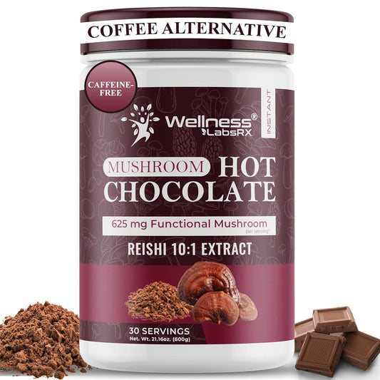 Mushroom Hot Chocolate | Reishi Extract (Ganoderma)