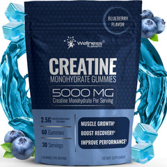 Creatine Gummies 5000mg for Men and Women - 30 Servings