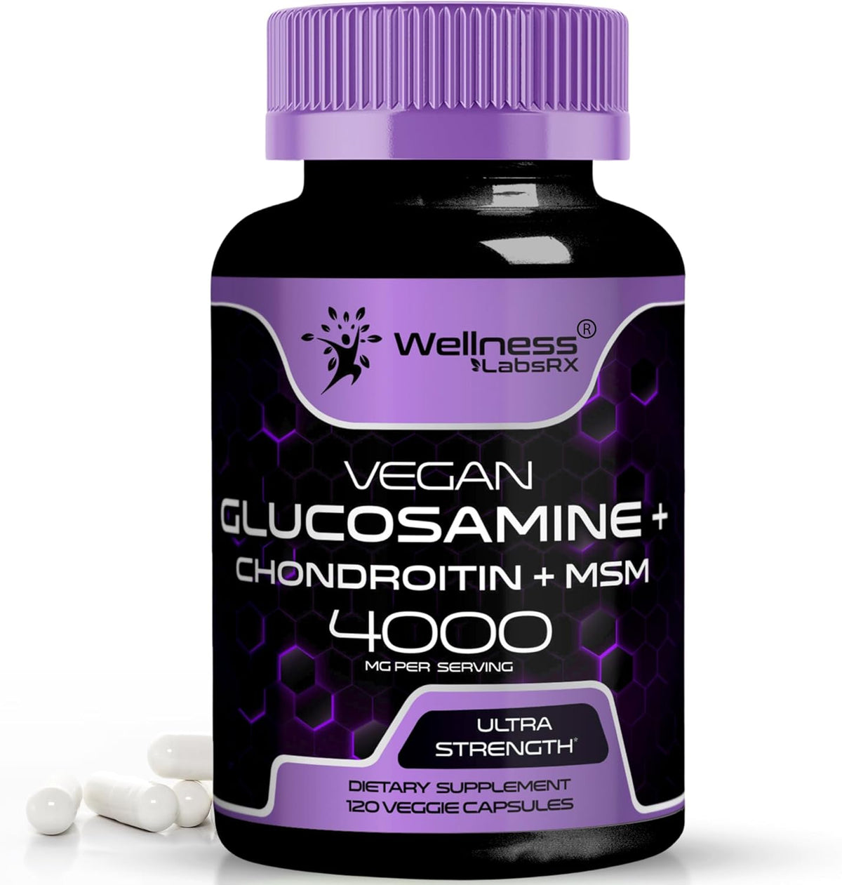 Glucosamine Chondroitin MSM, Joint Support, Back Pain, Knee Pain - Triple Strength