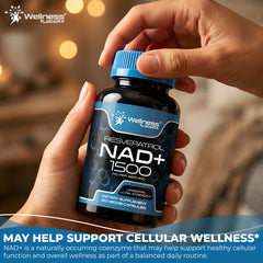Liposomal NAD Capsules  + Resveratrol 1500mg - 90 Capsules