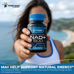 Liposomal NAD Capsules  + Resveratrol 1500mg - 90 Capsules