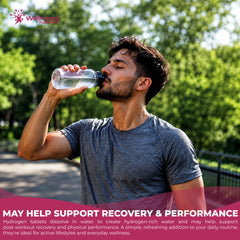 Hydrogen Water Tablets – Raspberry Flavor, 60 Tablets