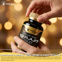 Liposomal Shilajit Capsules + Fulvic Acid 1,500mg