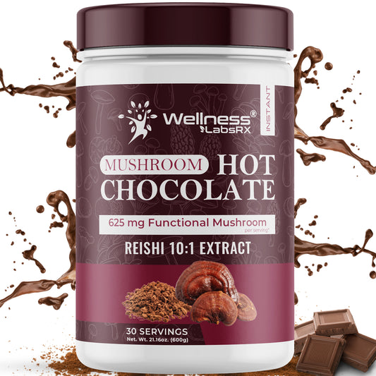 Mushroom Hot Chocolate | Reishi Extract (Ganoderma)