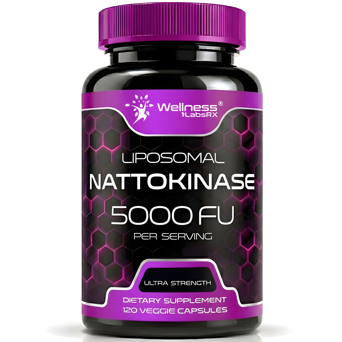 5000 FU Liposomal Nattokinase – 120 Capsules