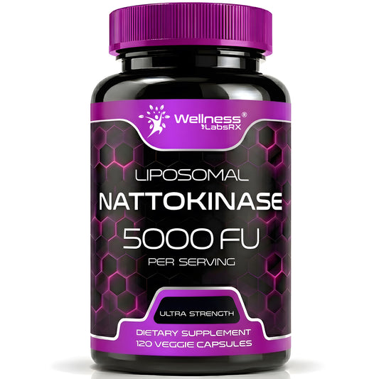 5000 FU Liposomal Nattokinase – 120 Capsules