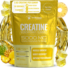 Creatine Gummies 5000mg for Men and Women - 30 Servings