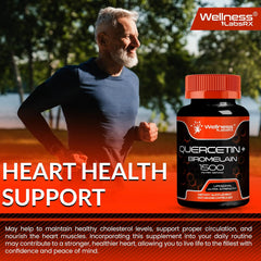 Liposomal Quercetin + Bromelain 1500mg – Ultra Strength – 120 Capsules