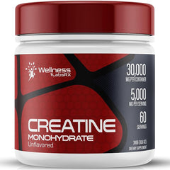 Pure Creatine Monohydrate | Unflavored Creatine Powder |WellnessLabsRx