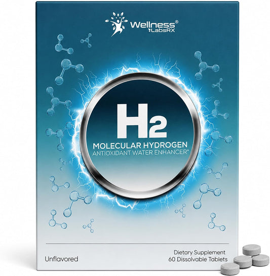 Hydrogen Water Tablets – Unflavored, 60 Tablets