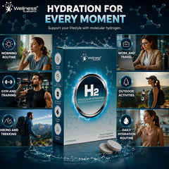 Hydrogen Water Tablets – Unflavored, 60 Tablets