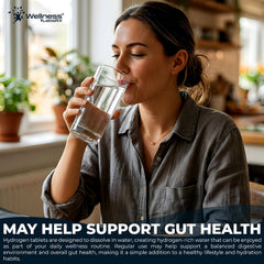 Hydrogen Water Tablets – Unflavored, 60 Tablets