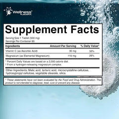 Hydrogen Water Tablets – Unflavored, 60 Tablets