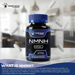 NMNH Supplements - Di-Hydro Nicotinamide Mononucleotide NMNH Capsules