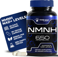 NMNH Supplements - Di-Hydro Nicotinamide Mononucleotide NMNH Capsules