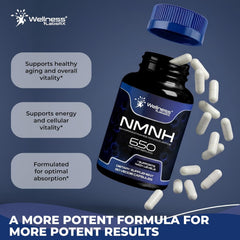 NMNH Supplements - Di-Hydro Nicotinamide Mononucleotide NMNH Capsules